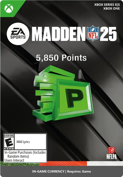 Madden NFL 25 5,850 Madden Points
