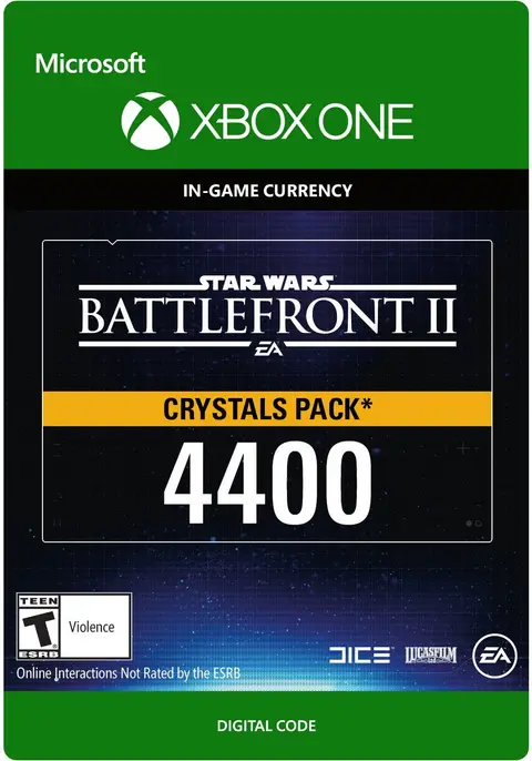 Star Wars Battlefront II 4,400 Crystals