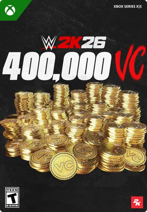 WWE 2K26 400,000 Virtual Currency