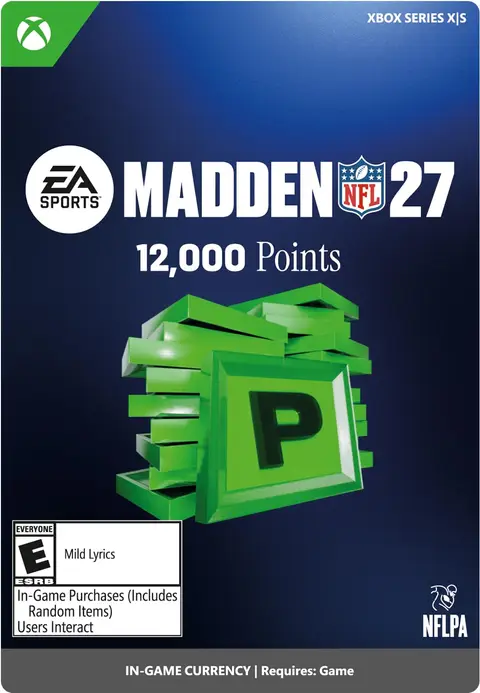 Madden NFL 27 12,000 Madden Points