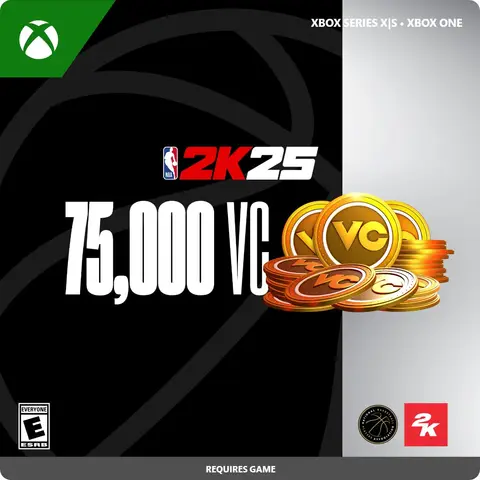 NBA 2K25 75,000 Virtual Currency