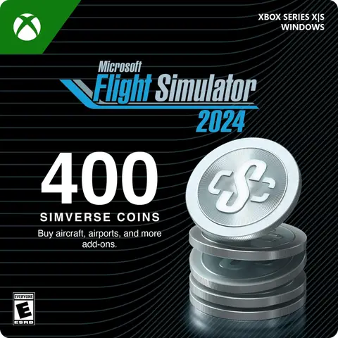 Microsoft Flight Simulator 2024 400 Simverse Coins