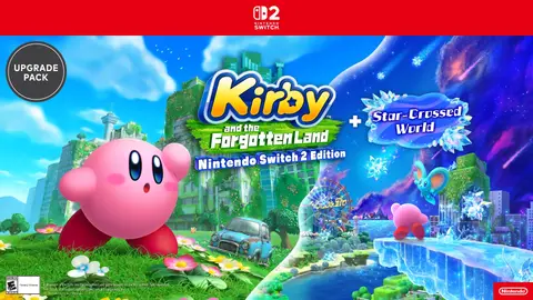 Kirby and the Forgotten Land — Nintendo Switch 2 Edition + Star-Crossed World Upgrade Pack (DLC)