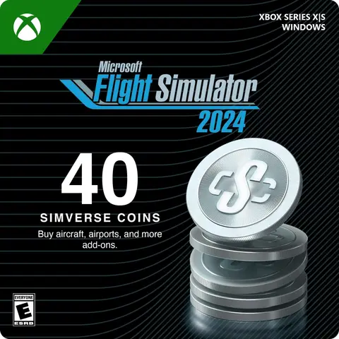 Microsoft Flight Simulator 2024 40 Simverse Coins