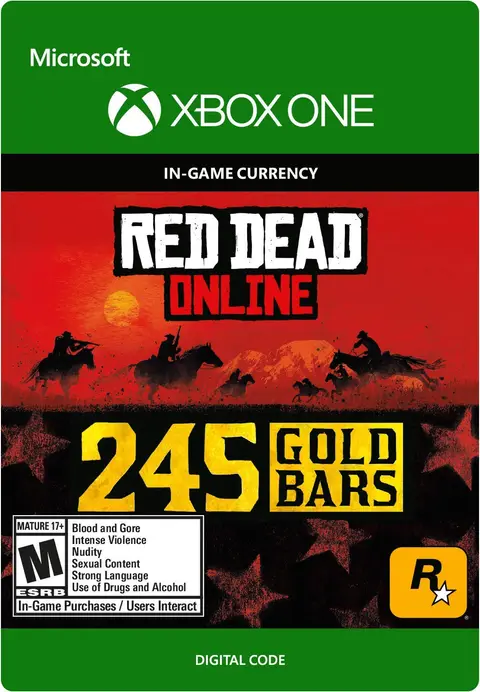Red Dead Redemption 2 245 Gold Bars