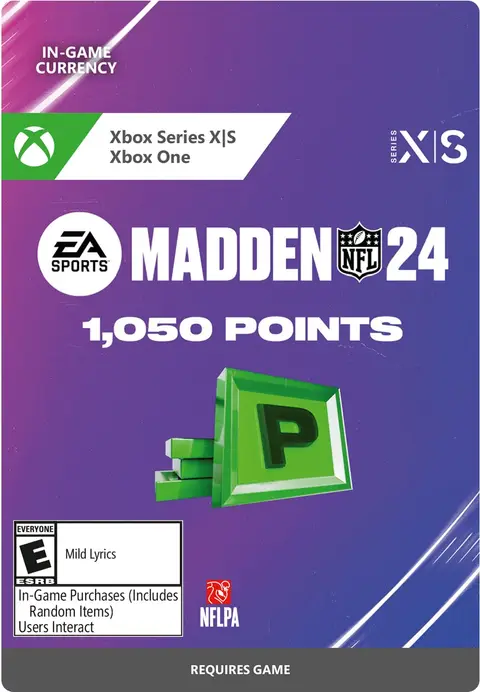 Madden NFL 24 1,050 Madden Points