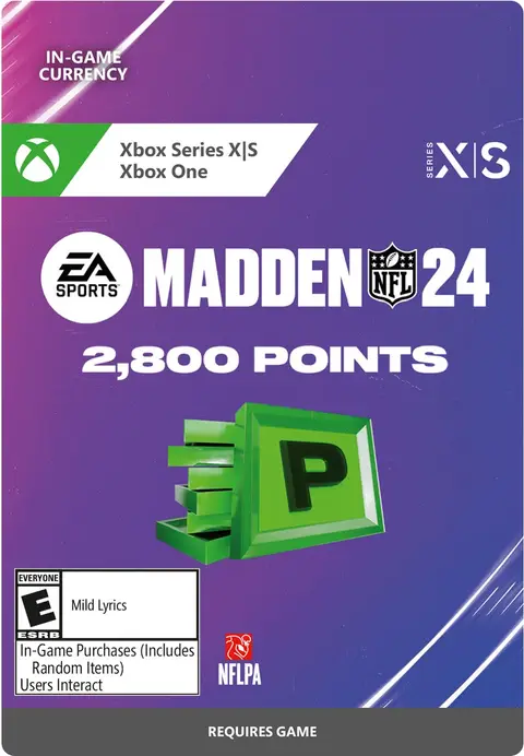 Madden NFL 24 2,800 Madden Points
