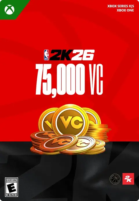 NBA 2K26 75,000 Virtual Currency