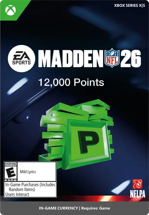 Madden NFL 26 12,000 MUT Points