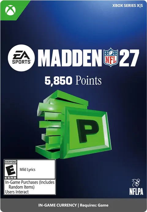 Madden NFL 27 5,850 Madden Points
