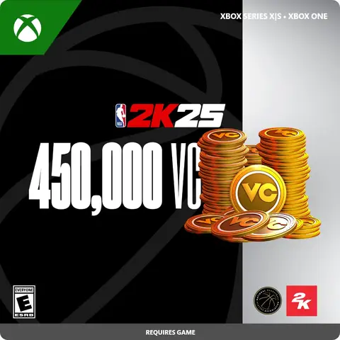 NBA 2K25 450,000 Virtual Currency