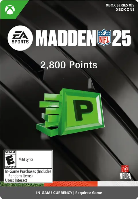Madden NFL 25 2,800 Madden Points