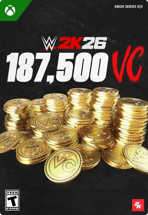 WWE 2K26 187,500 Virtual Currency
