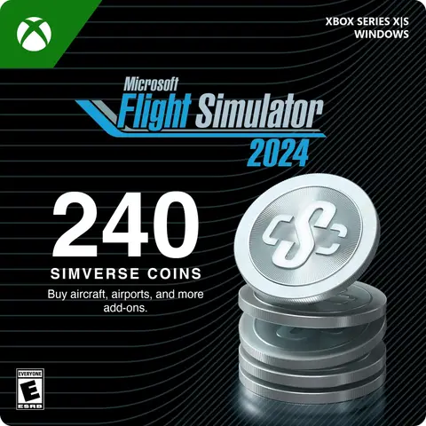 Microsoft Flight Simulator 2024 240 Simverse Coins