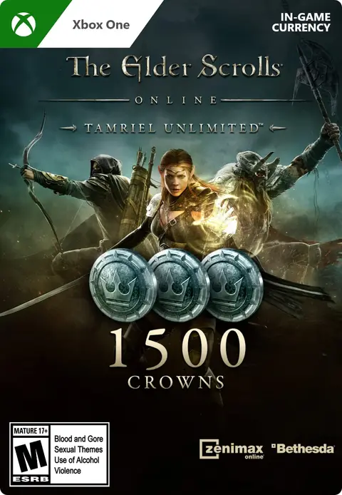 The Elder Scrolls Online: Tamriel Unlimited Edition 1,500 Crowns