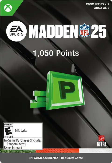 Madden NFL 25 1,050 Madden Points