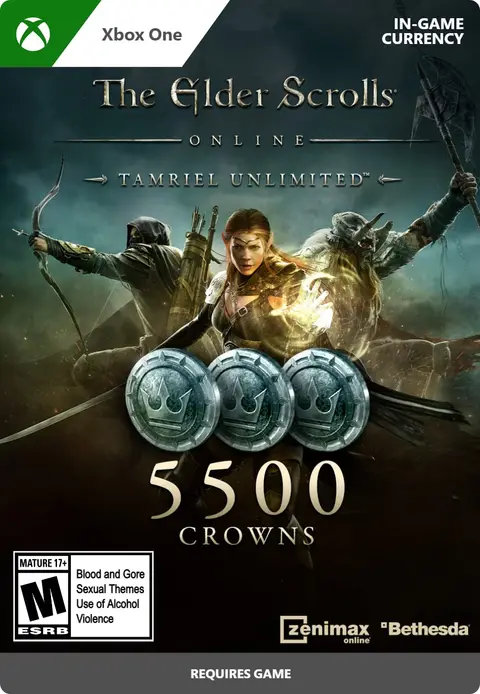 The Elder Scrolls Online: Tamriel Unlimited Edition 5,500 Crowns