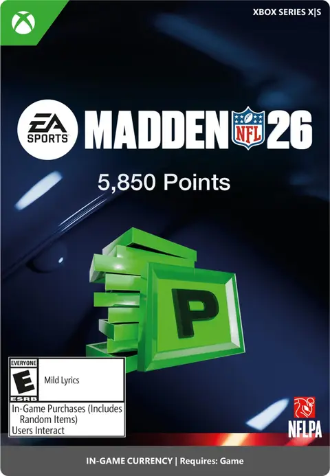 Madden NFL 26 5,850 MUT Points