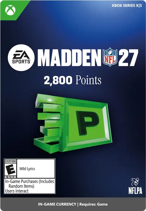 Madden NFL 27 2,800 Madden Points